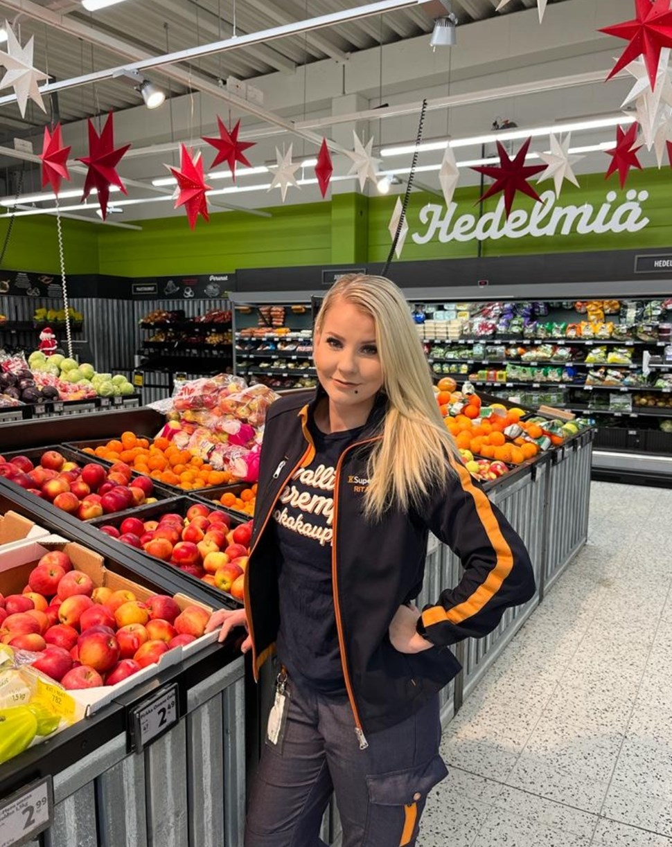 Jonna Timonen Oulun KMarket Ruokavinkin kauppiaaksi