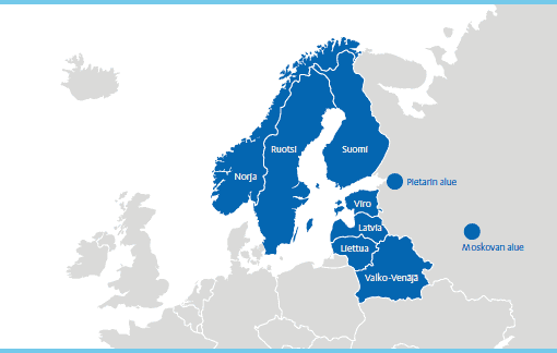 Keskolla toimintaa kahdeksassa maassa